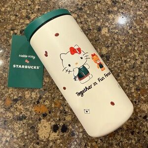 Starbucks Hello Kitty 12oz Stainless Steel Tumbler. BNWT
